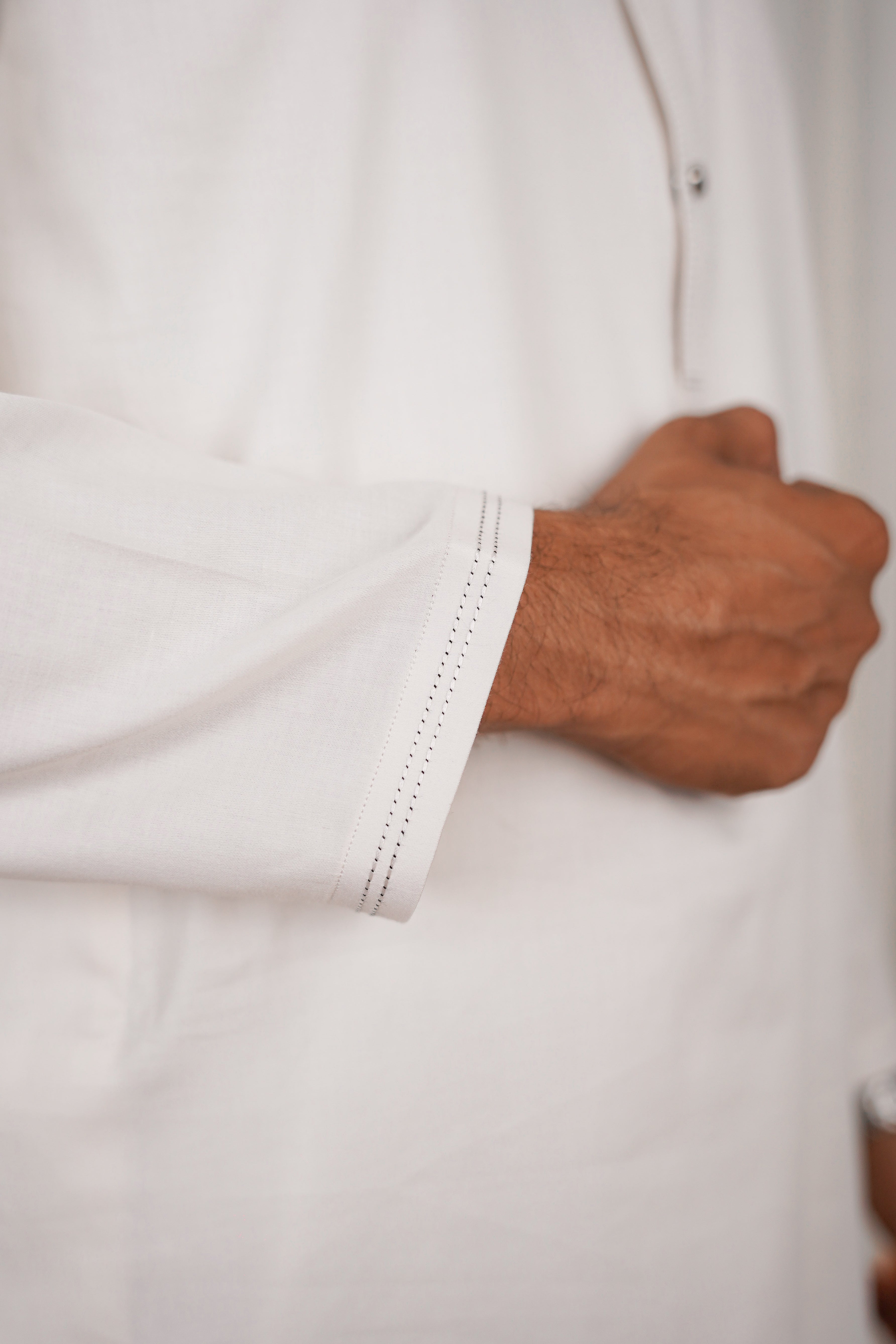 Nadir Ivory Grace - Wash & Wear Kameez Shalwar Set